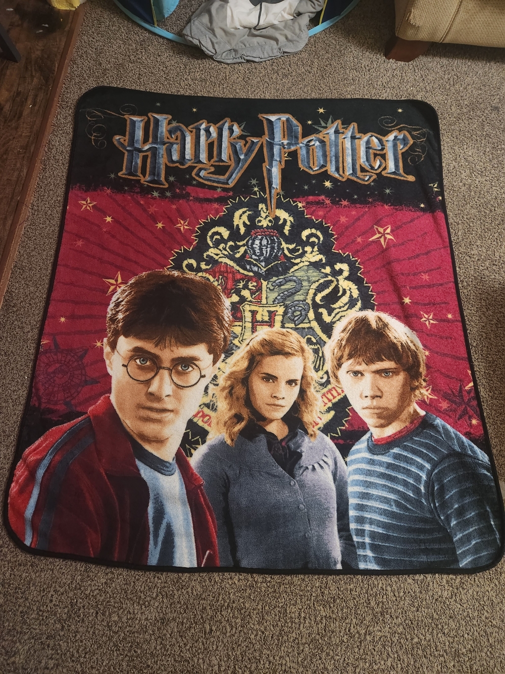 Large Harry Potter Blanket